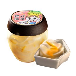 【韓味不二】韓味道-柚香蘿蔔切片700g/單瓶-2023/11到期