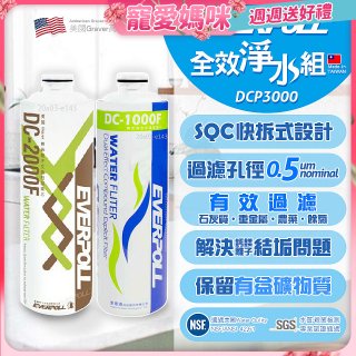 EVERPOLL UVC-903 雙道全效淨水器專用【濾芯組】DCP-3000