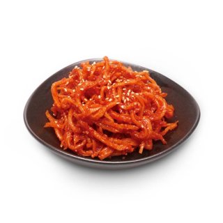 【韓味不二】韓味道 冷凍小菜辣味墨魚絲100g