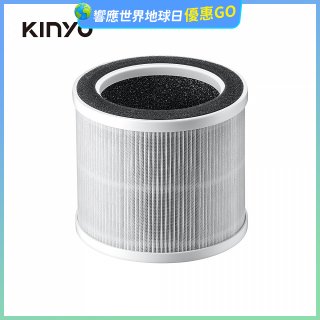 【KINYO】真無線清淨機HEPA濾網(AO600-2)