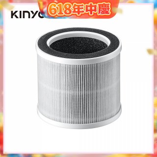 【KINYO】真無線清淨機HEPA濾網(AO600-2)