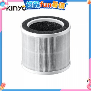 【KINYO】真無線清淨機HEPA濾網(AO600-2)