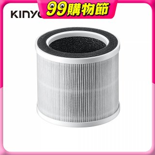 【KINYO】真無線清淨機HEPA濾網(AO600-2)