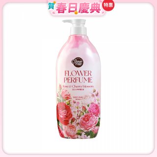 SHOWER MATE微風如沐香氛沐浴乳 粉玫櫻香900g
