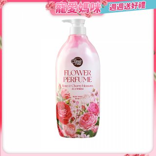SHOWER MATE微風如沐香氛沐浴乳 粉玫櫻香900g
