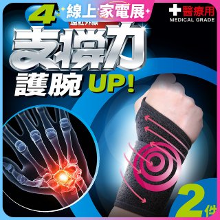 【muva】遠紅外線專業支撐護腕2入組