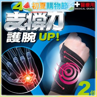 【muva】遠紅外線專業支撐護腕2入組