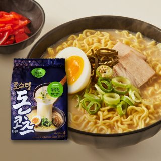 新口味上市【韓味不二】Pulmuone炙燒豬骨拉麵-原味(2023/05到期)