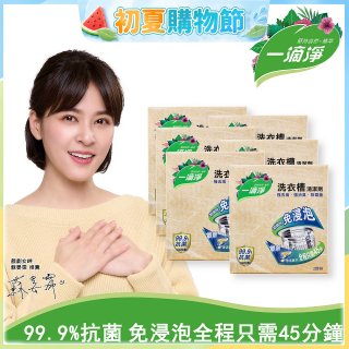 一滴淨 免浸泡洗衣槽劑 6盒／12盒