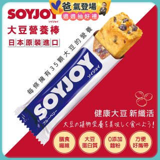SOYJOY大豆營養棒 藍莓【蛋奶素】