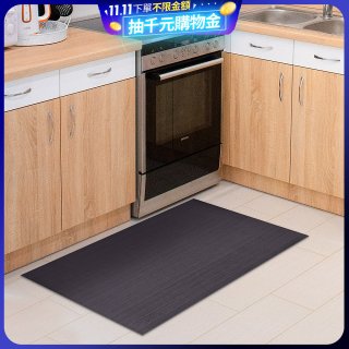 【rubber anne】30秒瞬吸 軟式珪藻土廚房吸水地墊 (90x43cm)