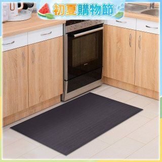 【rubber anne】30秒瞬吸 軟式珪藻土廚房吸水地墊 (90x43cm)