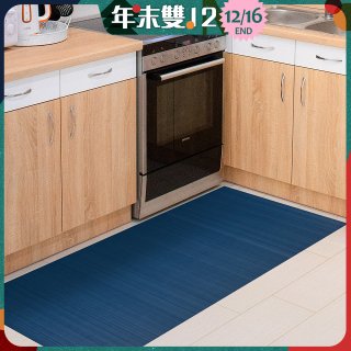 【rubber anne】30秒瞬吸 軟式珪藻土廚房吸水地墊 (120x50cm)