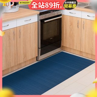 【rubber anne】30秒瞬吸 軟式珪藻土廚房吸水地墊 (120x50cm)