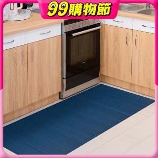 【rubber anne】30秒瞬吸 軟式珪藻土廚房吸水地墊 (120x50cm)