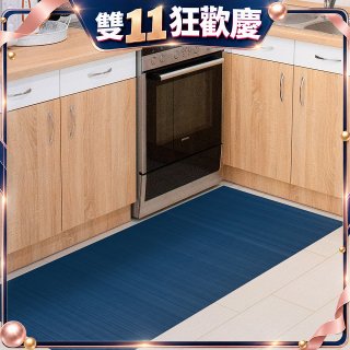 【rubber anne】30秒瞬吸 軟式珪藻土廚房吸水地墊 (120x50cm)