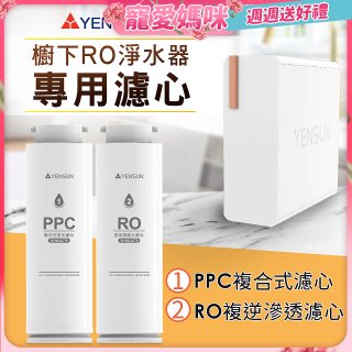 元山 600G廚下型RO淨水器 YS-8021RO【專用濾心】