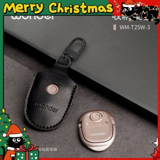 WONDER 快點拍照/奶茶翻譯機專用皮套(黑色掛釦款)WMT25W3