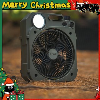 GPLUS 6吋LED照明露營風扇 BF-D002【加贈專用收納袋】