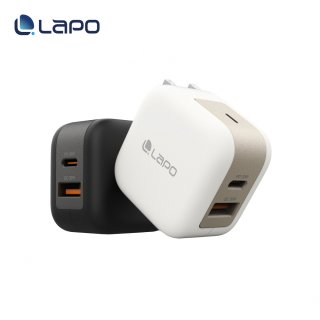 LaPO 30W 氮化鎵2口極速充電器