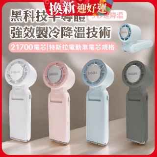 【BIGGER】COCOLD冰感摺疊製冷風扇