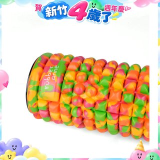 【rubber anne】迷彩瑜珈按摩滾輪