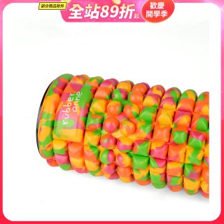 【 rubber anne 】 迷彩瑜珈按摩滾輪