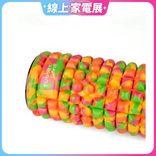 【 rubber anne 】 迷彩瑜珈按摩滾輪