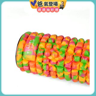 【 rubber anne 】 迷彩瑜珈按摩滾輪
