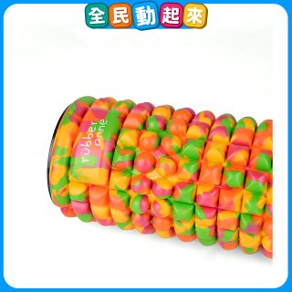 【 rubber anne 】 迷彩瑜珈按摩滾輪