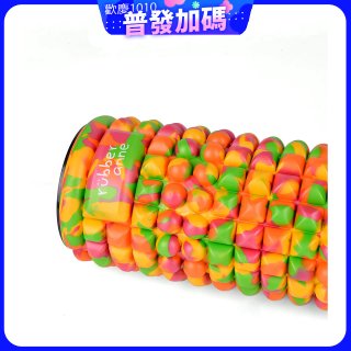 【 rubber anne 】 迷彩瑜珈按摩滾輪