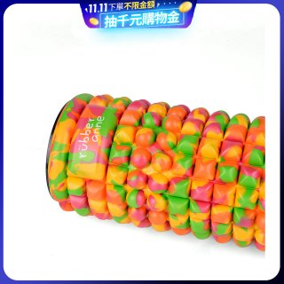 【 rubber anne 】 迷彩瑜珈按摩滾輪