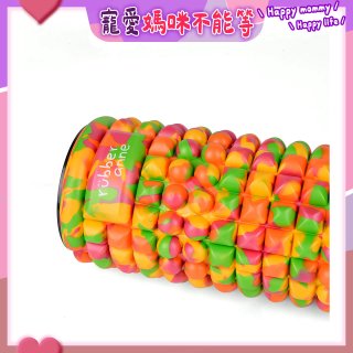 【rubber anne】迷彩瑜珈按摩滾輪