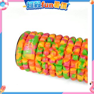 【rubber anne】迷彩瑜珈按摩滾輪