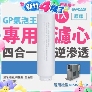 GP氣泡王-專用四合一逆滲透複合濾心
