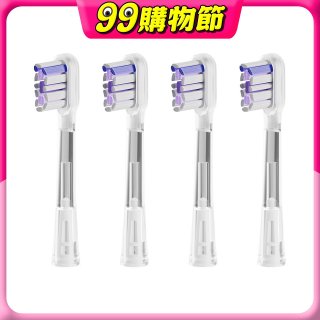 GPLUS  ET-A006S V字擺頭音波電動牙刷 專用刷頭 4入