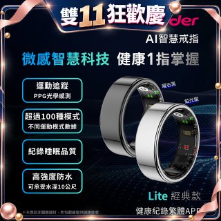 WONDER 旺德 AI智慧戒指 Lite  WM-F01