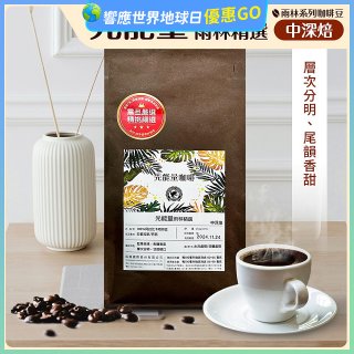震旦嚴選 光能量咖啡豆 雨林系列-光能量 雨林精選(1磅) 中深焙HX-TB-08