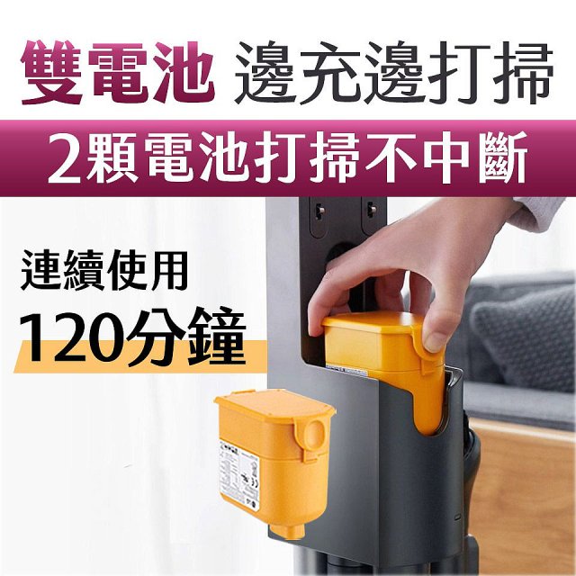【限時下殺】獨家 LG CordZero ThinQ A9 K系列濕拖無線吸塵器 (迷幻紫) A9K-PRO1