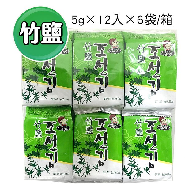 【韓味不二】海樂多海苔(便當用)量販包系列 -4種口味選擇(2023/08到期)