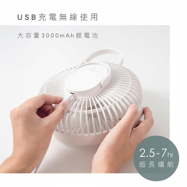 【KINYO】無線遙控LED吊扇 7吋 (UF-7065)