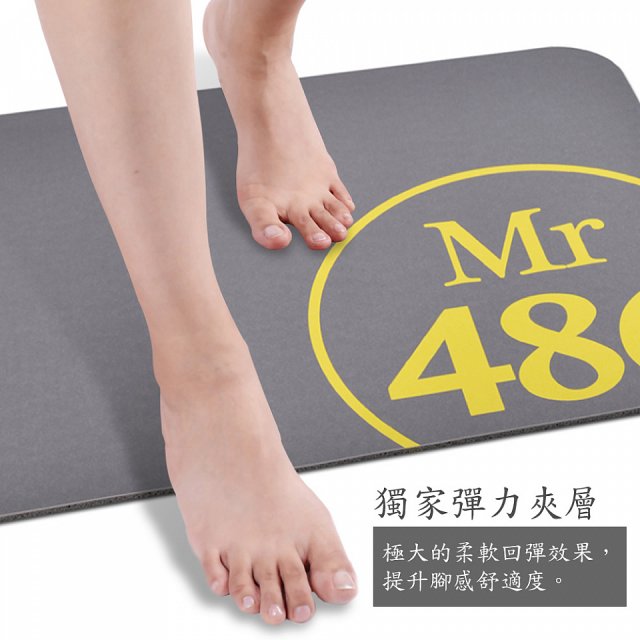 486聯名款 頂級軟式珪藻土吸水地墊