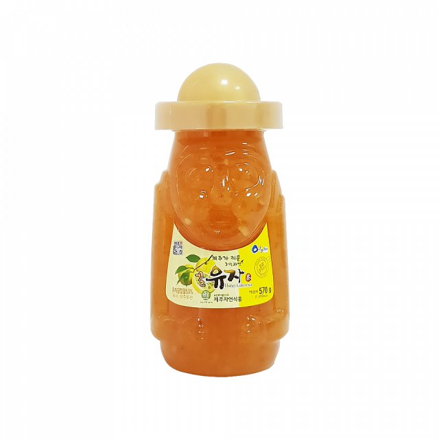 【韓味不二】濟州島蜂蜜柚子茶1瓶入(570g/瓶)-2024/04到期