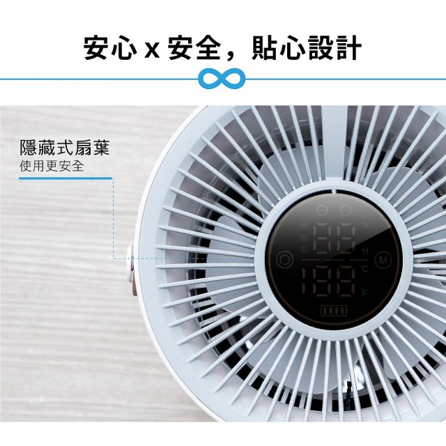 【KINYO】真無線空氣清淨機 (AO-600)
