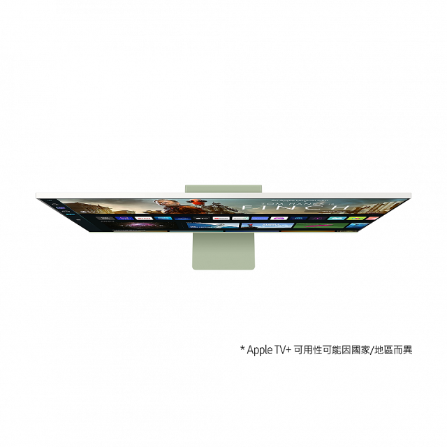 486獨家好禮送【SAMSUNG 三星】M8｜32吋(湖水綠) 4K HDR淨藍光智慧聯網超薄繽紛新色螢幕(S32BM80GUC)-12期分期