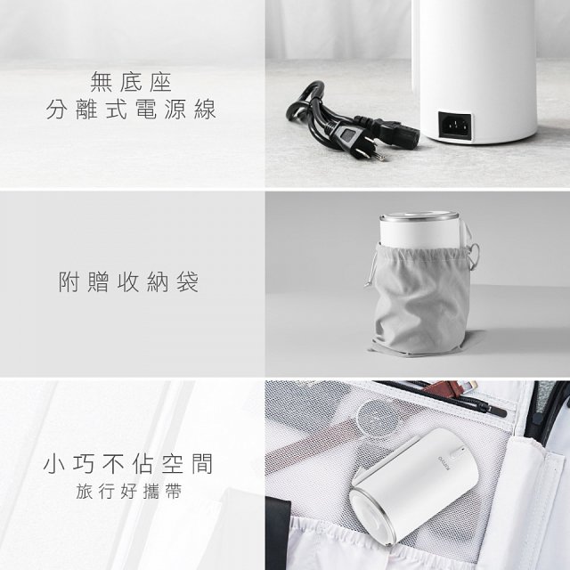 【KINYO】304不鏽鋼隨行快煮壼600ML(無底座+分離式電源線+折疊式防燙把手 AS-HP65)