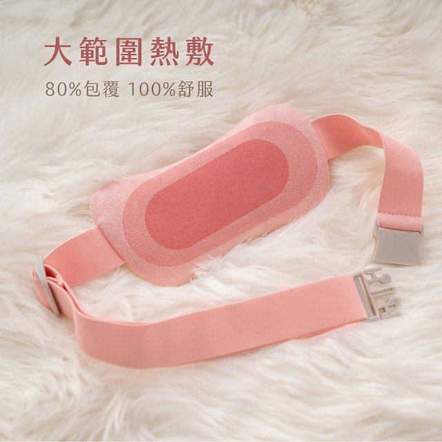 【KINYO】石墨烯暖腹按摩帶 (腰部舒緩/背部/暖腰/暖頸 IAM-2702)