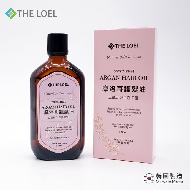 THE LOEL 韓國摩洛哥護髮油100ml (附按壓頭)