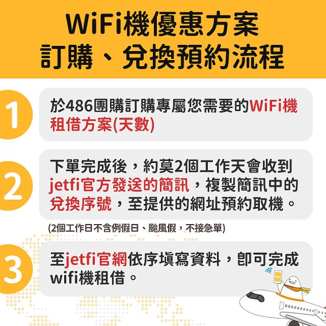 jetfi 歐洲Wifi分享器 1GB高速流量 