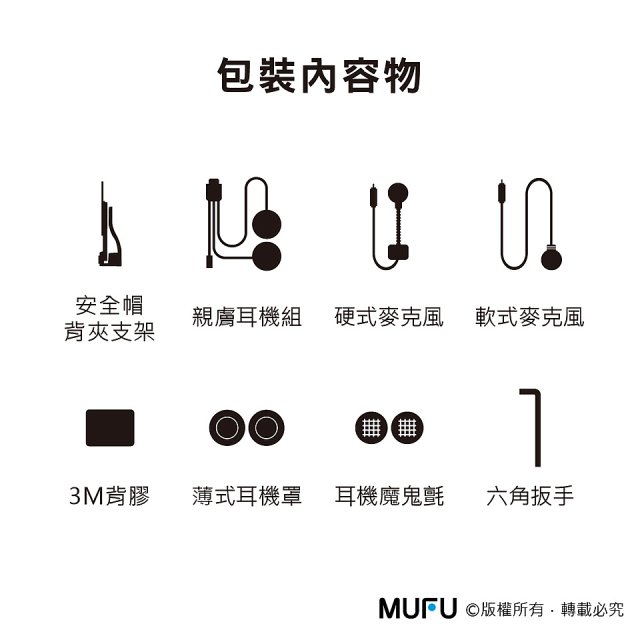 MUFU BT20背夾耳機支架組